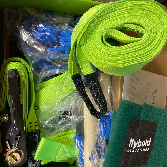 Flybold Obstacle Slackline Kit (40feet long) - Picture 2 of 7